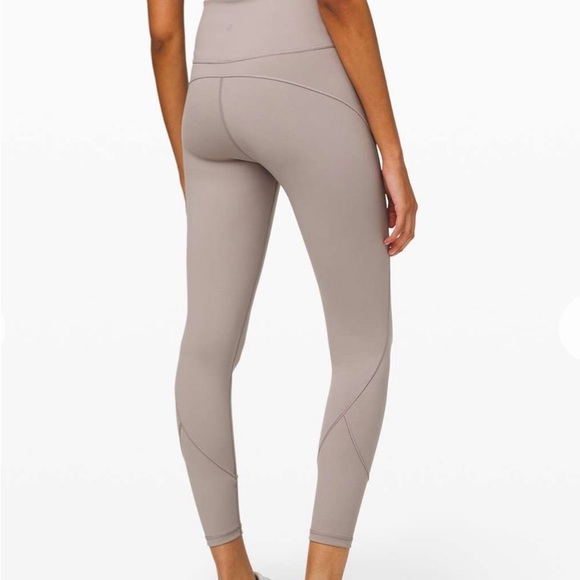 Lululemon In Movement Tight 25" *Everlux in Dark Chrome size US 8 - Picture 3 of 6